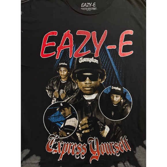 NWOT Eazy-E Express Yourself Tie Dye Tee - Picture 2 of 4